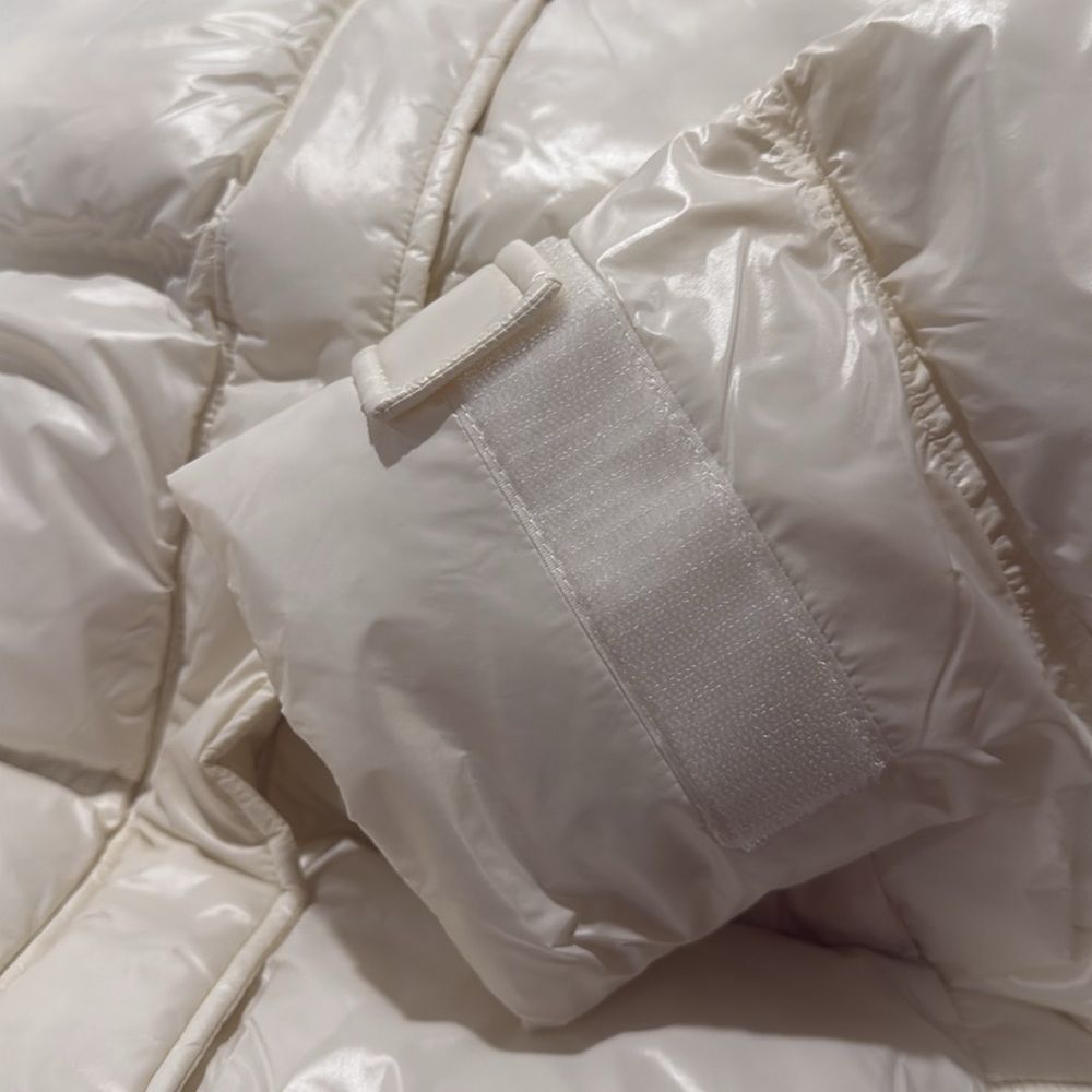 Charm Miles Women's Cream Puffer Jacket NWT - Picture 8 of 10